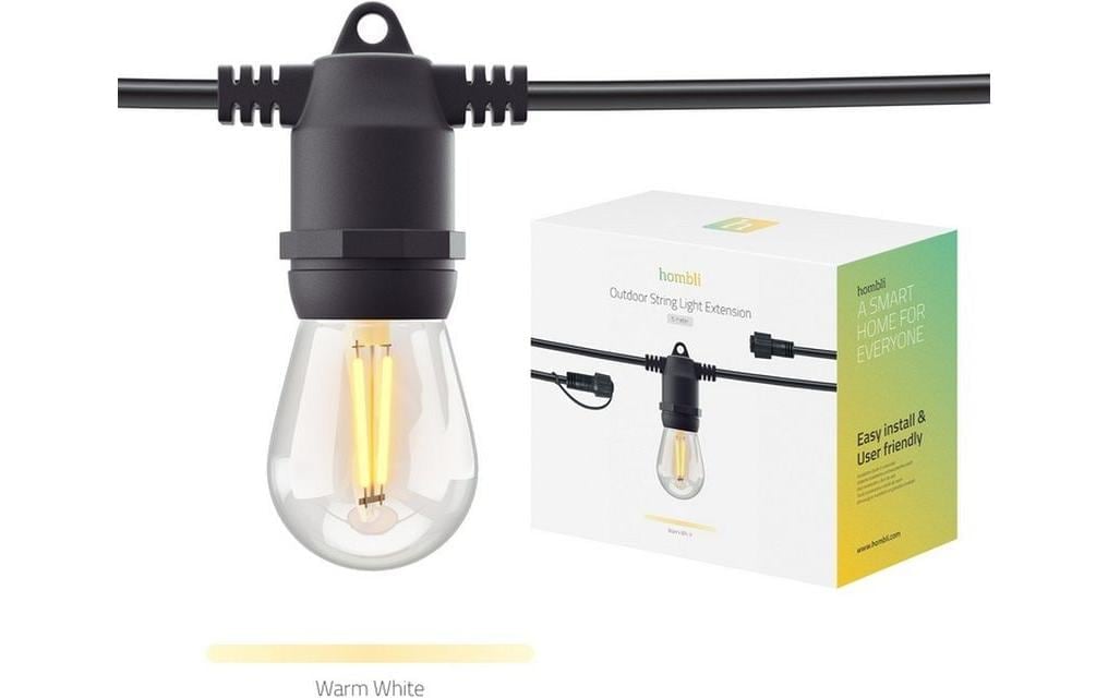 Hombli LED Gartenleuchte »String Light 5m Verlängerung«, 10 flammig Hombli LED Gartenleuchte »String Light 5m Verlängerung«, 10 flammig von Hombli