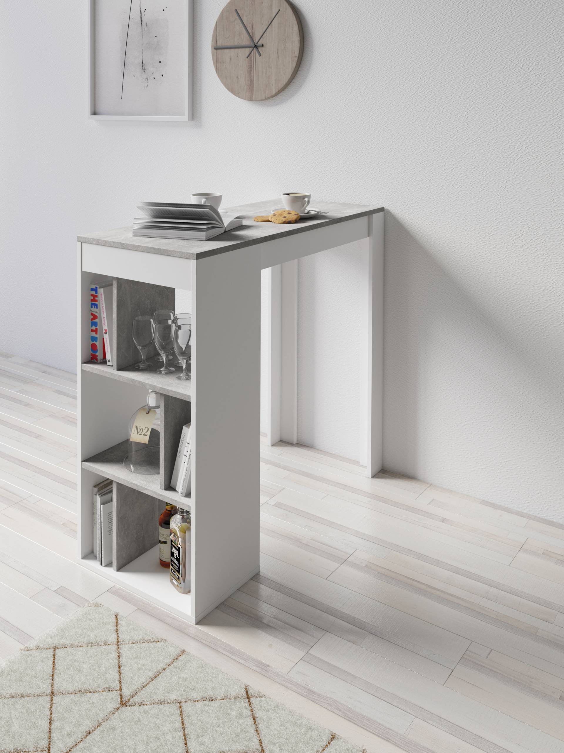 Homexperts Bartisch »Momo«, Breite 110 cm mit Regalfächern Homexperts Bartisch »Momo«, Breite 110 cm mit Regalfächern von Homexperts