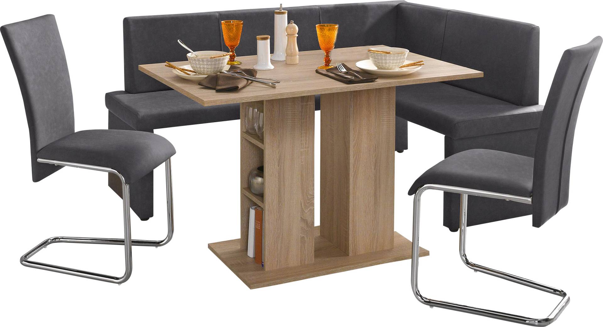 Homexperts Eckbankgruppe, (Set, 4 tlg.) von Homexperts