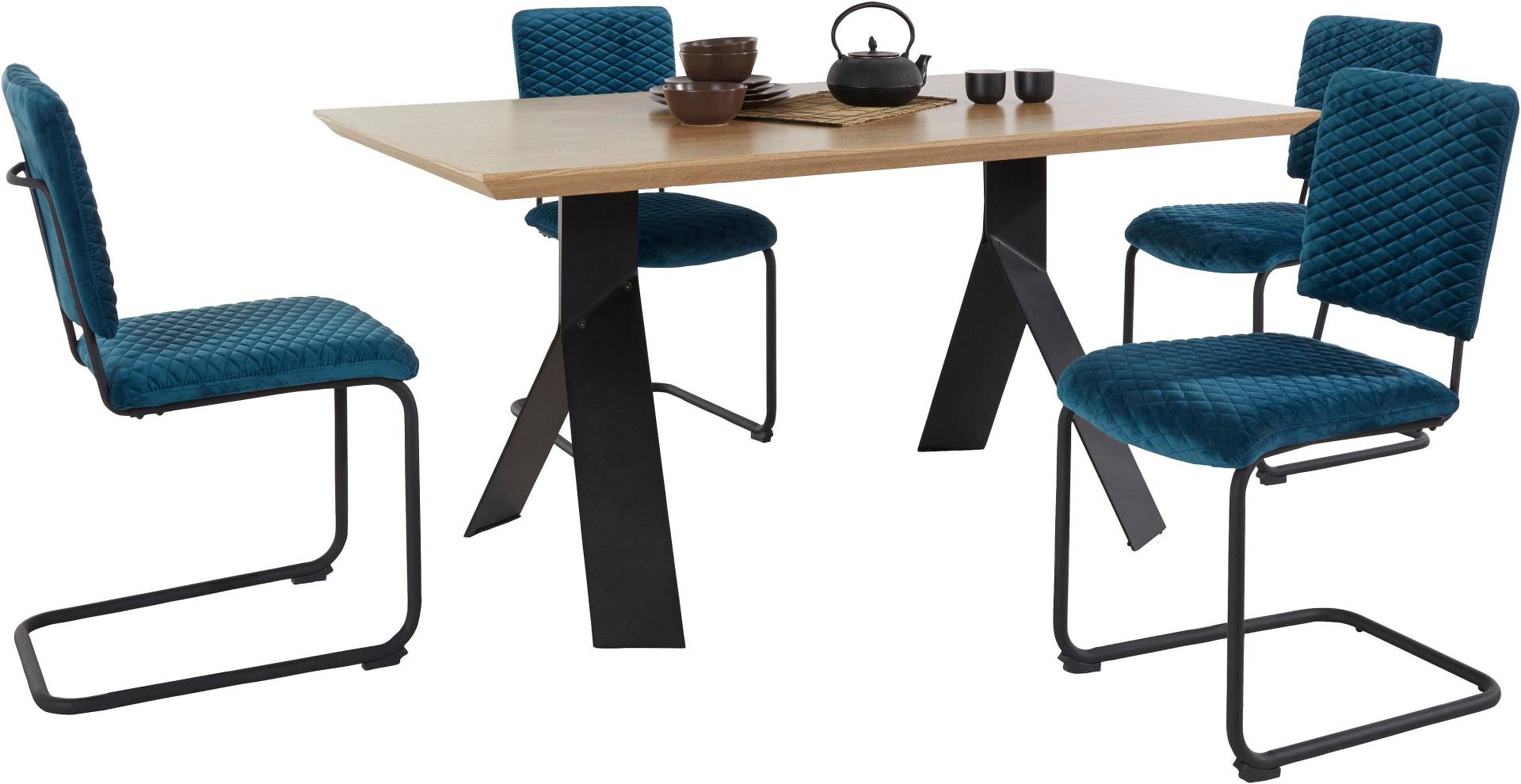 Homexperts Essgruppe »Bridge & Josie«, (Set, 5 tlg.) von Homexperts