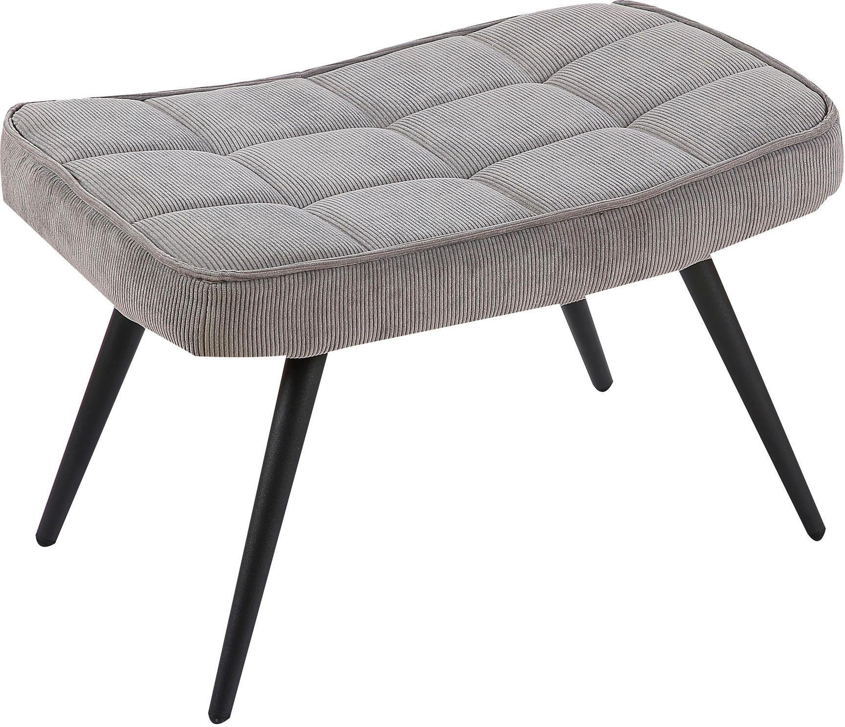 Homexperts Hocker »ULLA«, (1 St.), Hocker mit Steppung von Homexperts