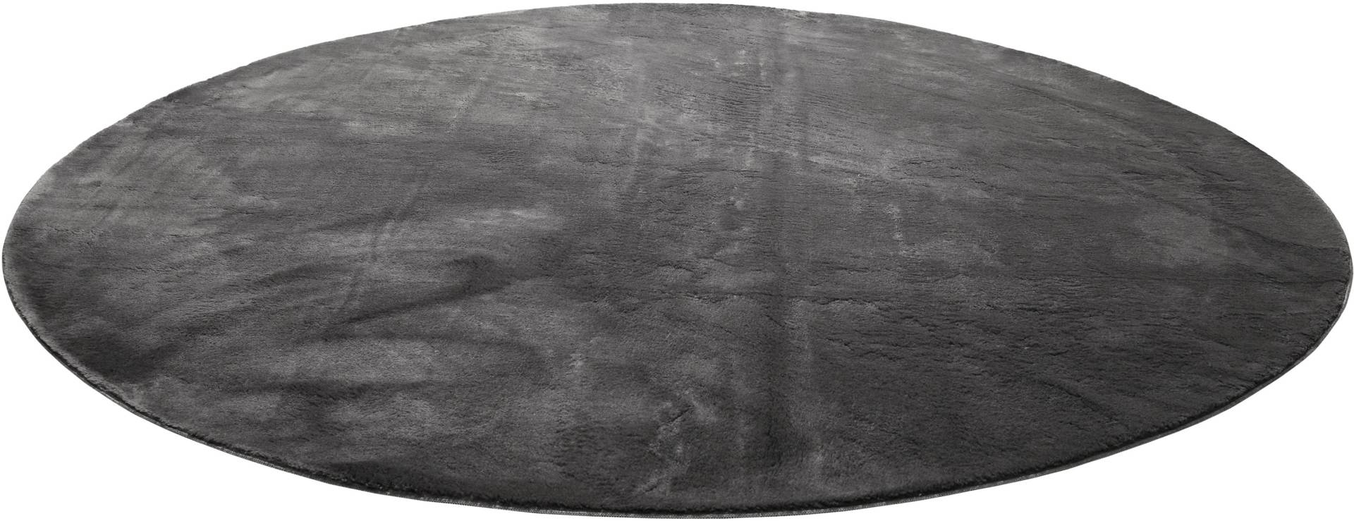 Homie Living Teppich »Lago«, rund, 19 mm Höhe, Kurzflor, Uni Farben, ideal im Wohnzimmer & Schlafzimmer Homie Living Teppich »Lago«, rund, 19 mm Höhe, Kurzflor, Uni Farben, ideal im Wohnzimmer & Schlafzimmer von Homie Living