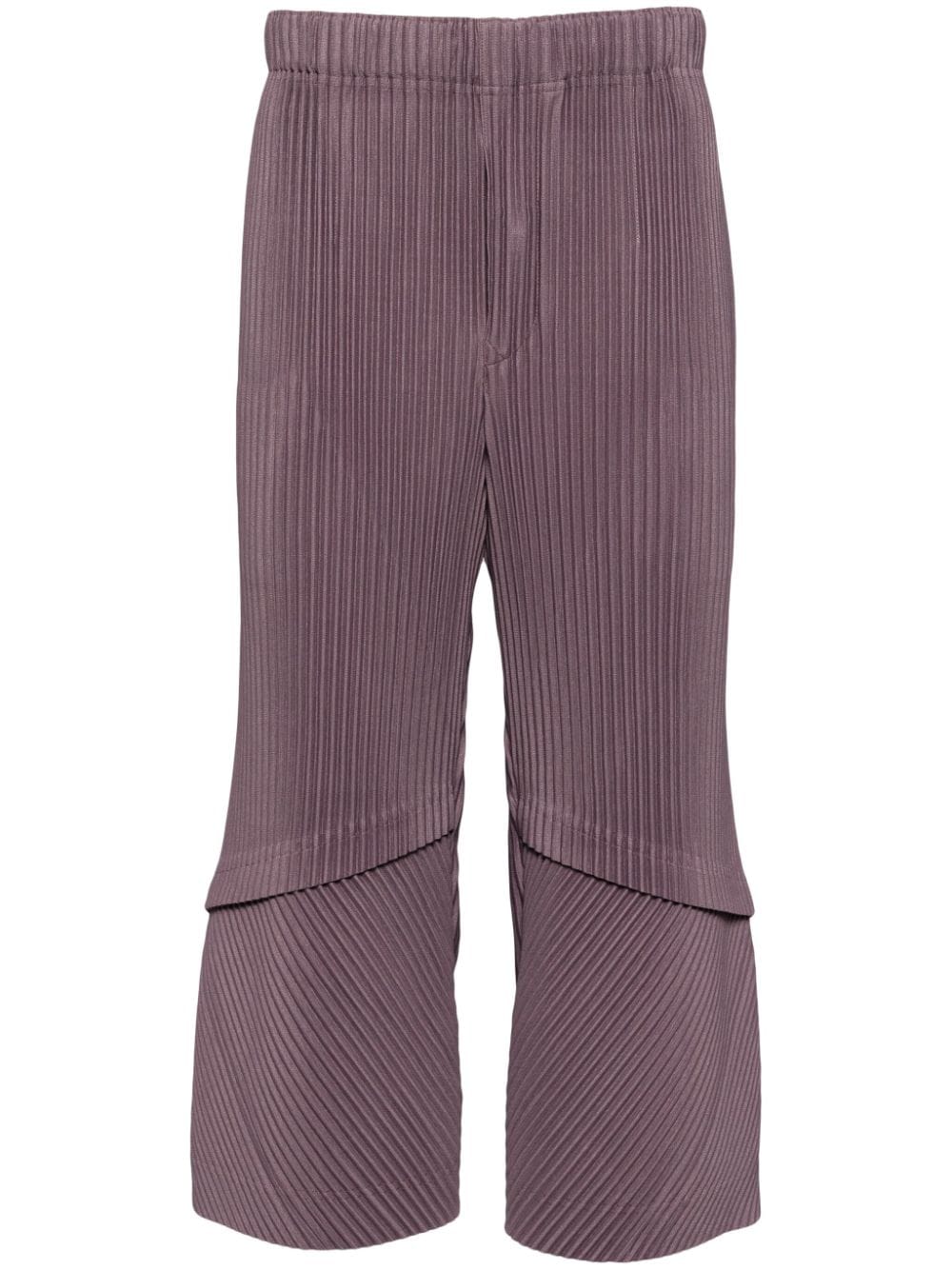 Homme Plissé Issey Miyake Aerial pleated trousers - Purple von Homme Plissé Issey Miyake