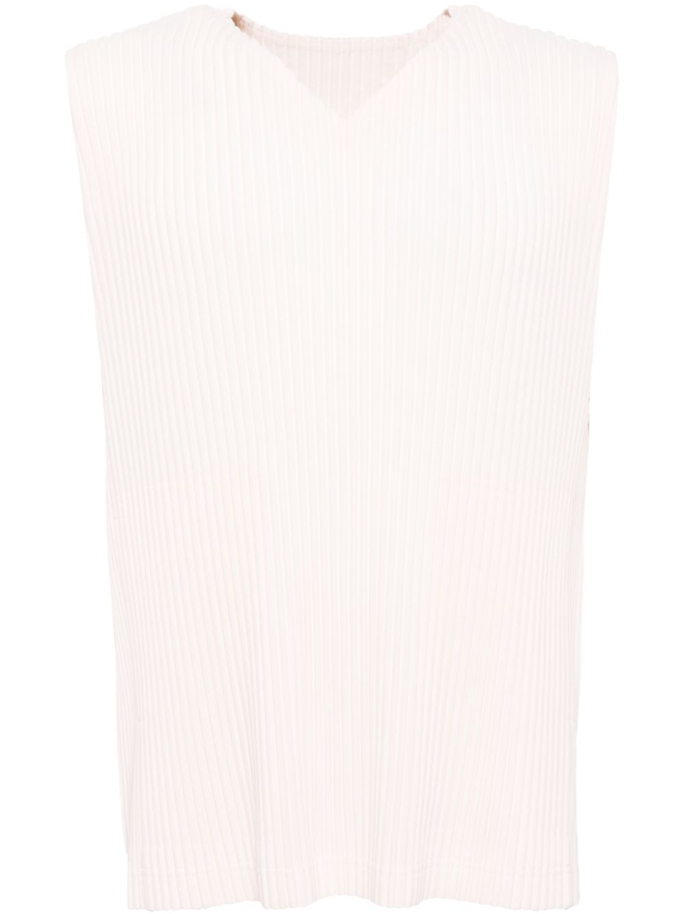 Homme Plissé Issey Miyake August pleated tank top - Pink von Homme Plissé Issey Miyake