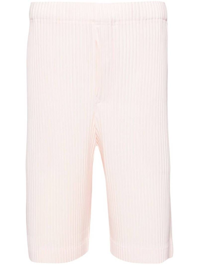 Homme Plissé Issey Miyake August shorts - Pink von Homme Plissé Issey Miyake