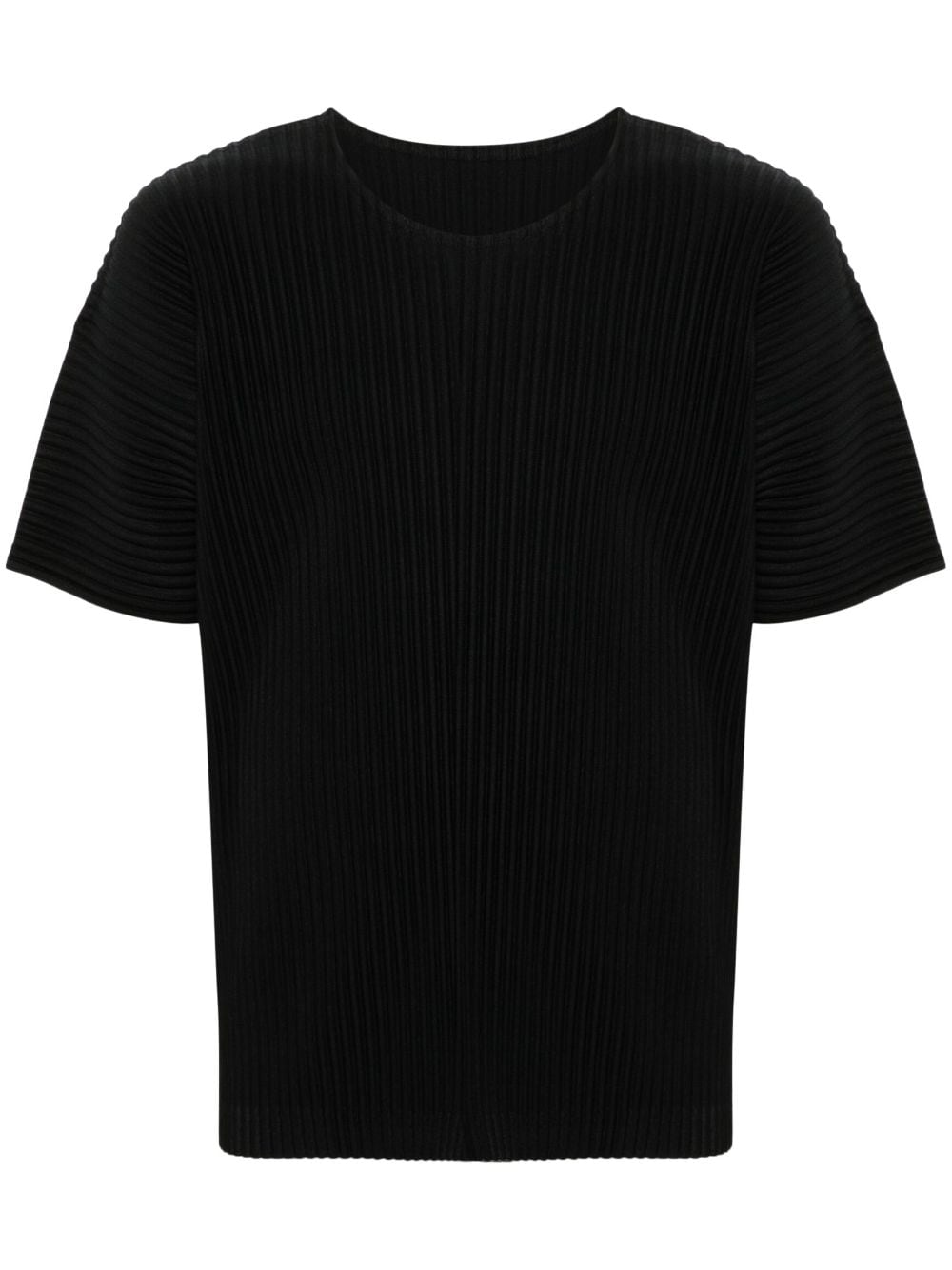 Homme Plissé Issey Miyake Basic T-shirt - Black von Homme Plissé Issey Miyake