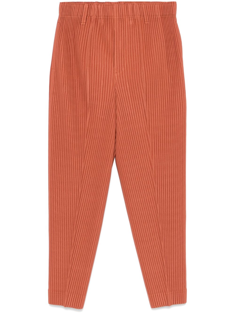 Homme Plissé Issey Miyake Compleat trousers - Orange von Homme Plissé Issey Miyake