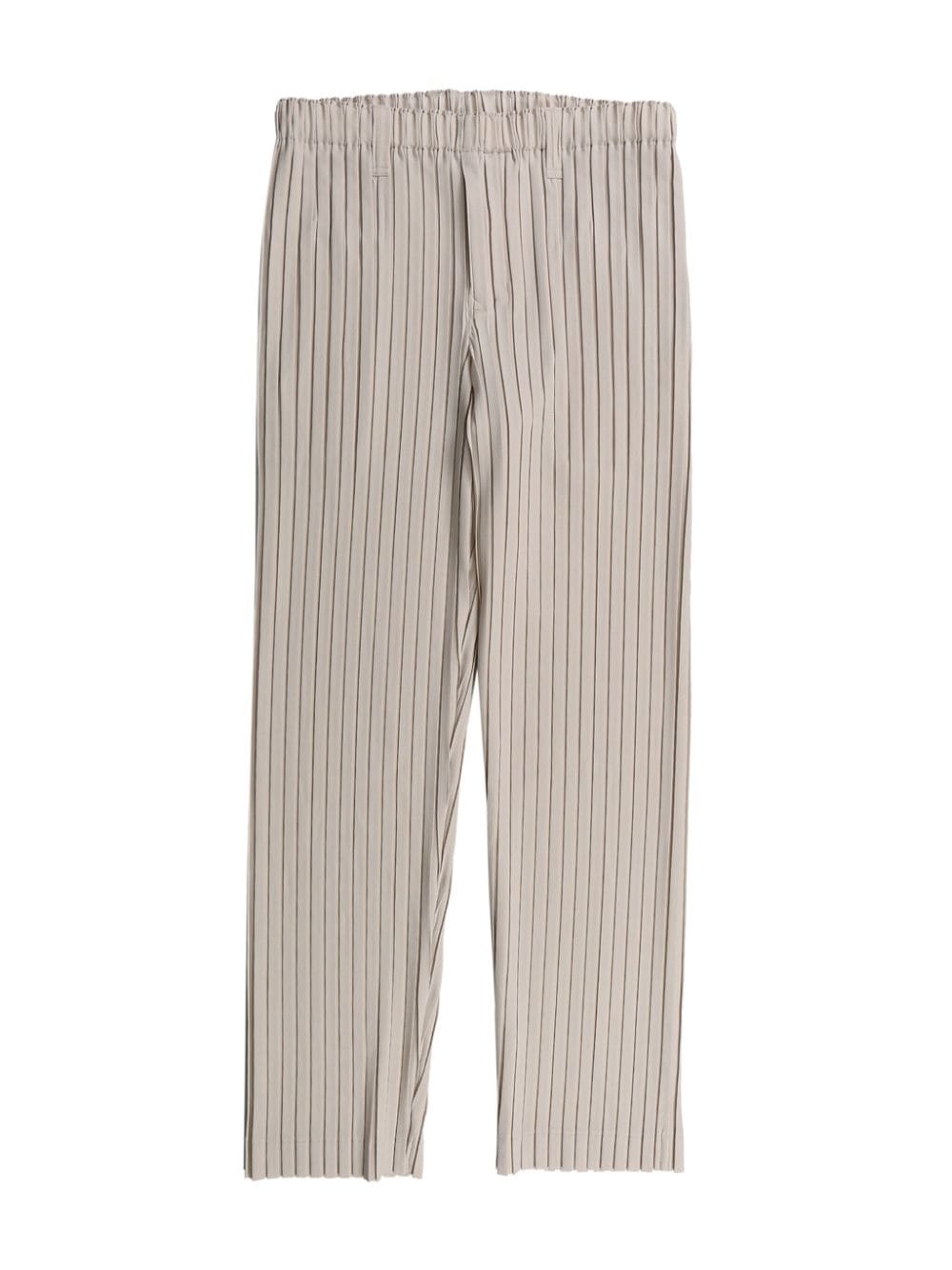 Homme Plissé Issey Miyake Ensemble straight trousers - Neutrals von Homme Plissé Issey Miyake