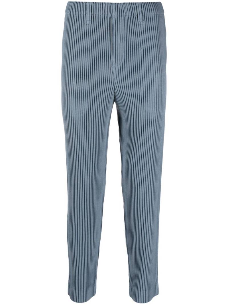 Homme Plissé Issey Miyake Kersey Pleats trousers - Blue von Homme Plissé Issey Miyake