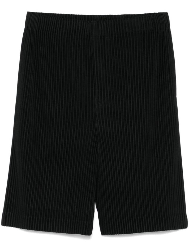 Homme Plissé Issey Miyake MC August shorts - Black von Homme Plissé Issey Miyake