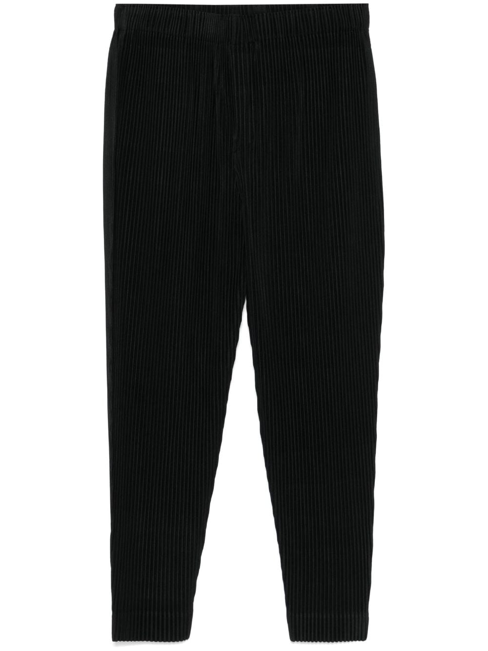 Homme Plissé Issey Miyake MC August trousers - Black von Homme Plissé Issey Miyake