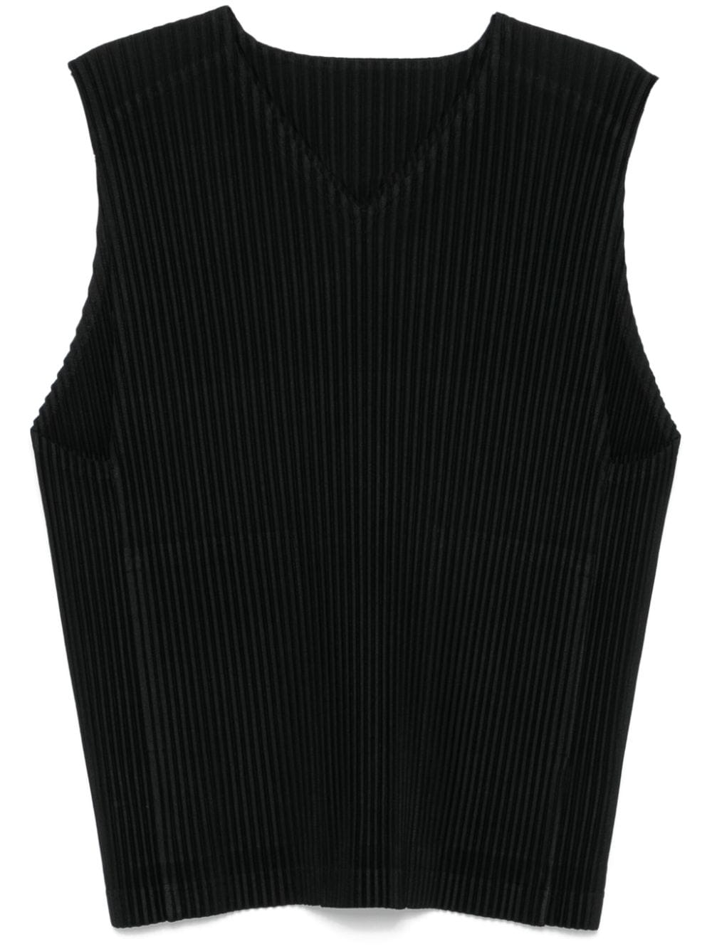 Homme Plissé Issey Miyake MC August vest - Black von Homme Plissé Issey Miyake