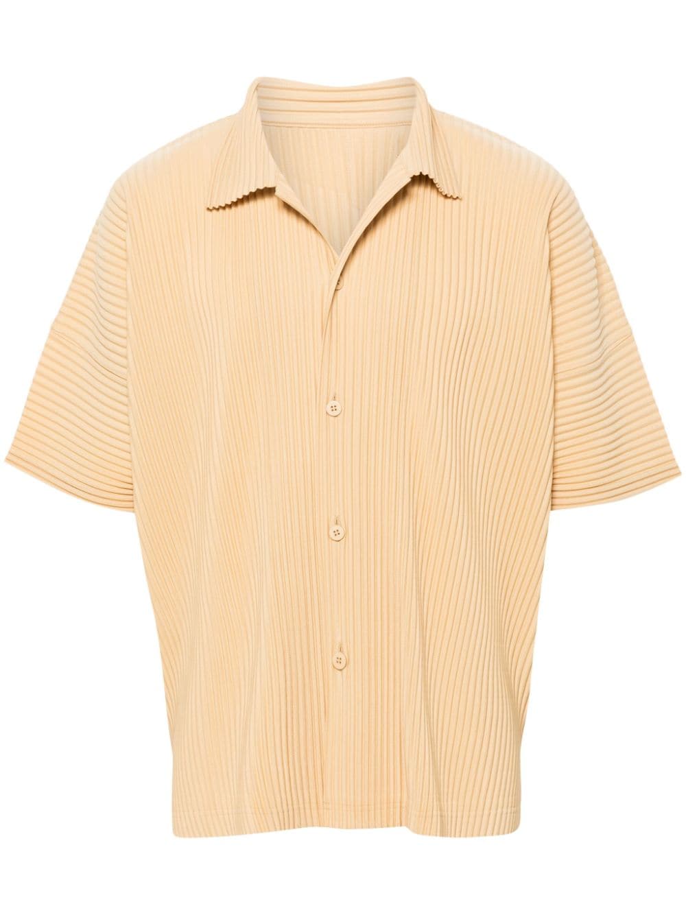 Homme Plissé Issey Miyake MC July shirt - Neutrals von Homme Plissé Issey Miyake