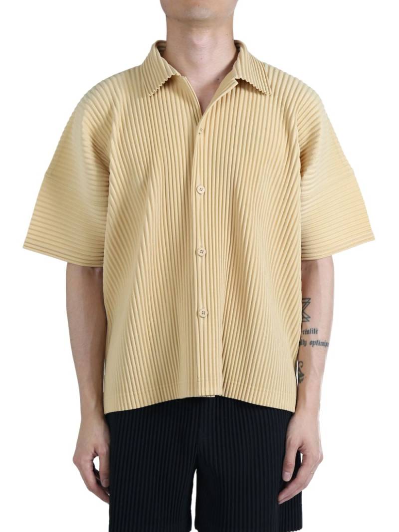 Homme Plissé Issey Miyake MC July shirt - Neutrals von Homme Plissé Issey Miyake