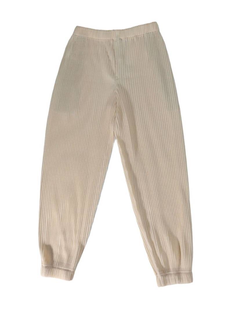 Homme Plissé Issey Miyake MC June trousers - Neutrals von Homme Plissé Issey Miyake