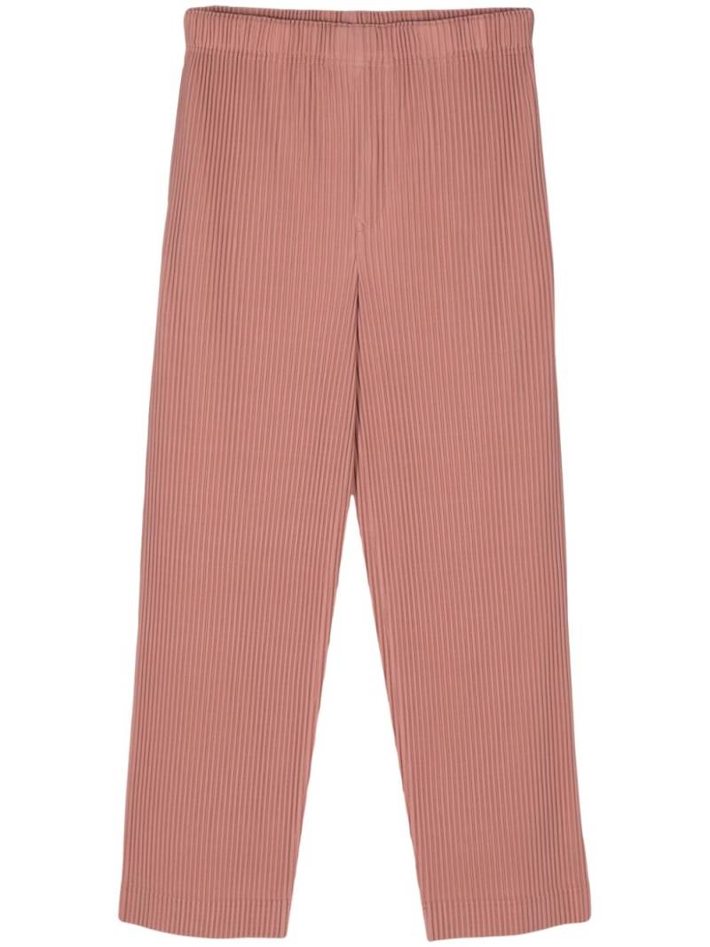 Homme Plissé Issey Miyake MC March plissé trousers - Pink von Homme Plissé Issey Miyake