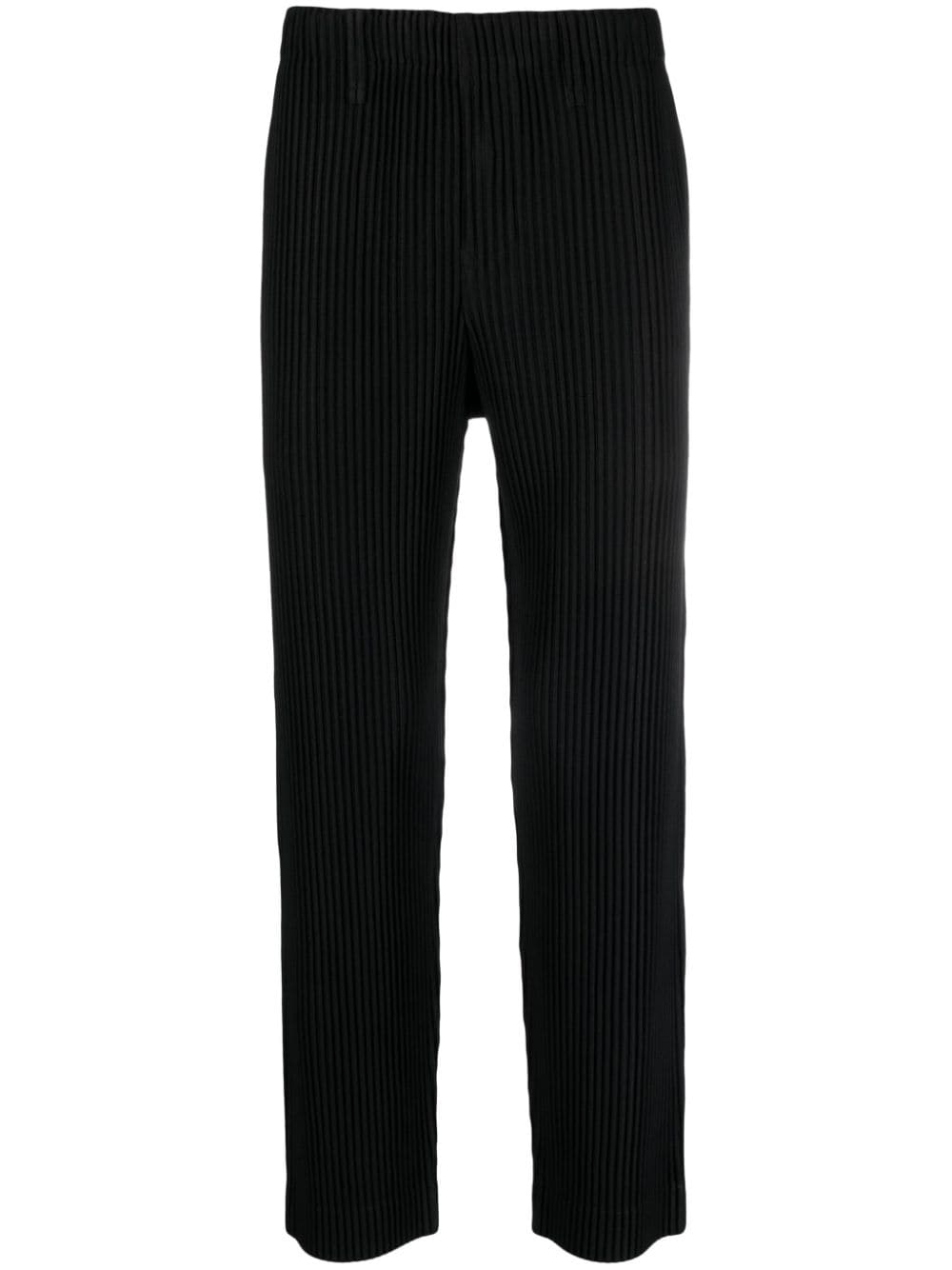 Homme Plissé Issey Miyake Monthly Colours September plissé trousers - Black von Homme Plissé Issey Miyake