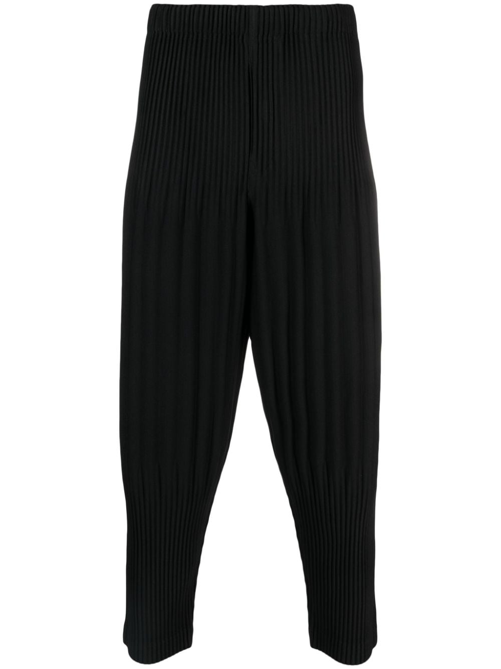 Homme Plissé Issey Miyake Mc February pleated trousers - Black von Homme Plissé Issey Miyake