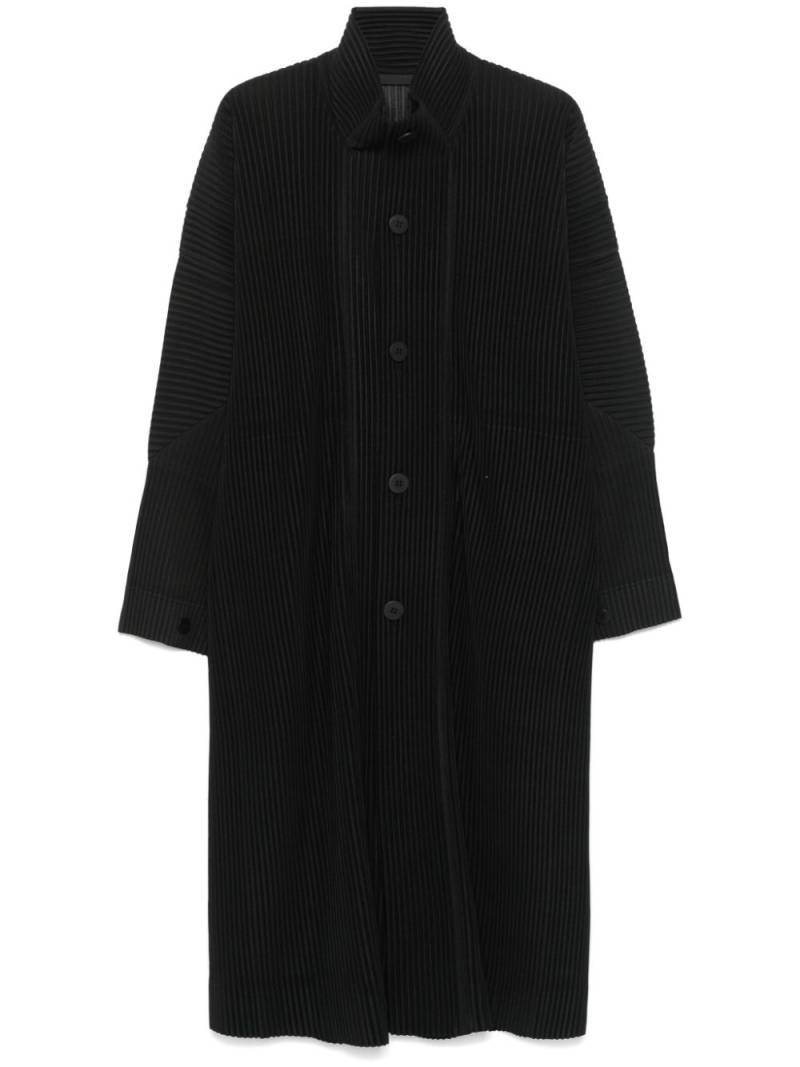 Homme Plissé Issey Miyake Mc November coat - Black von Homme Plissé Issey Miyake