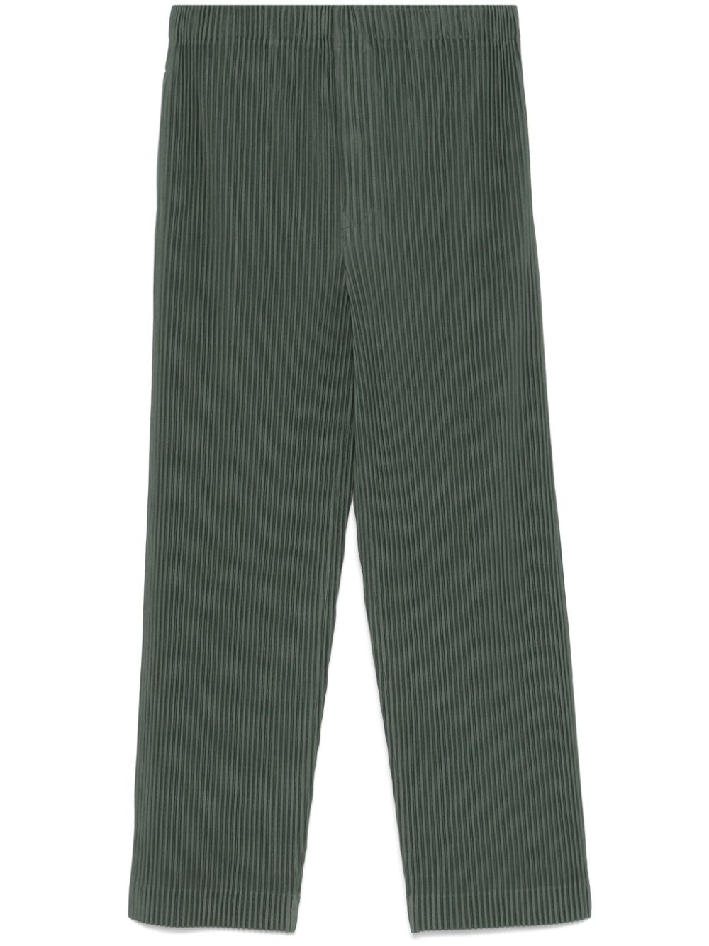 Homme Plissé Issey Miyake Mc October trousers - Green von Homme Plissé Issey Miyake