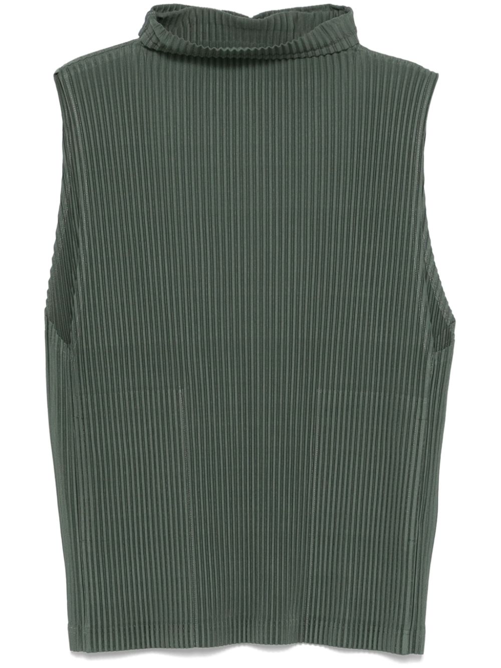 Homme Plissé Issey Miyake Mc October vest - Green von Homme Plissé Issey Miyake