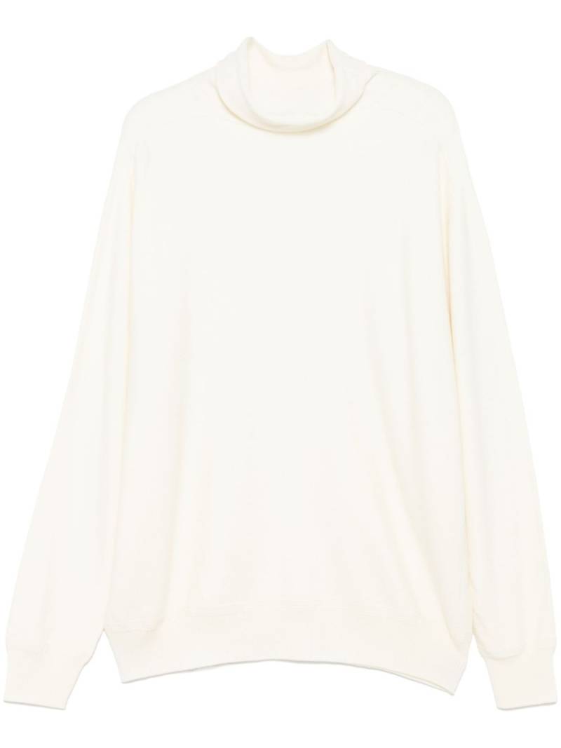 Homme Plissé Issey Miyake Smooth sweater - White von Homme Plissé Issey Miyake