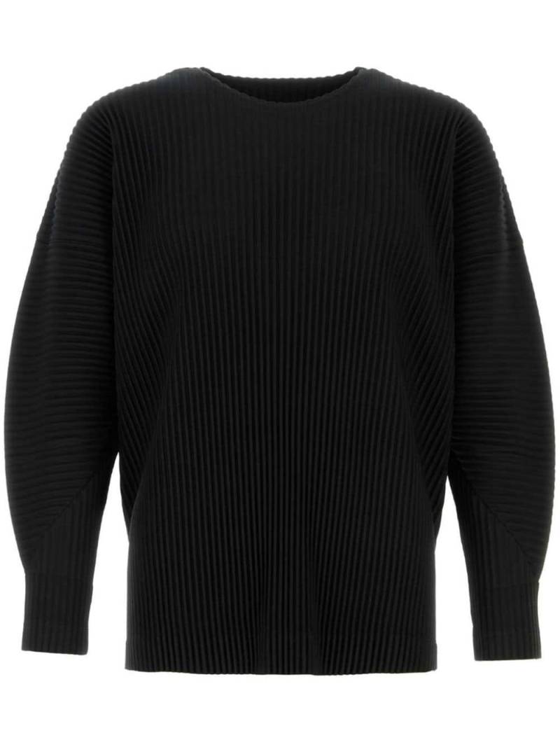 Homme Plissé Issey Miyake long-sleeve T-shirt - Black von Homme Plissé Issey Miyake