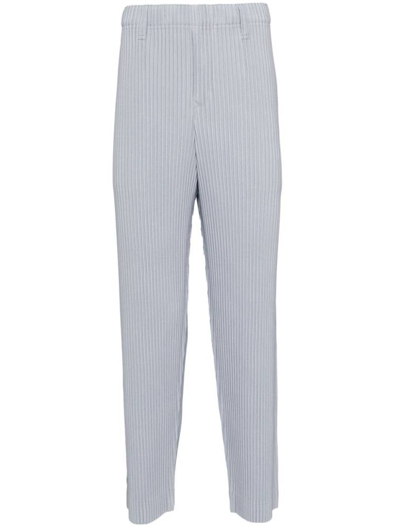 Homme Plissé Issey Miyake pleats tailored trouser - Grey von Homme Plissé Issey Miyake