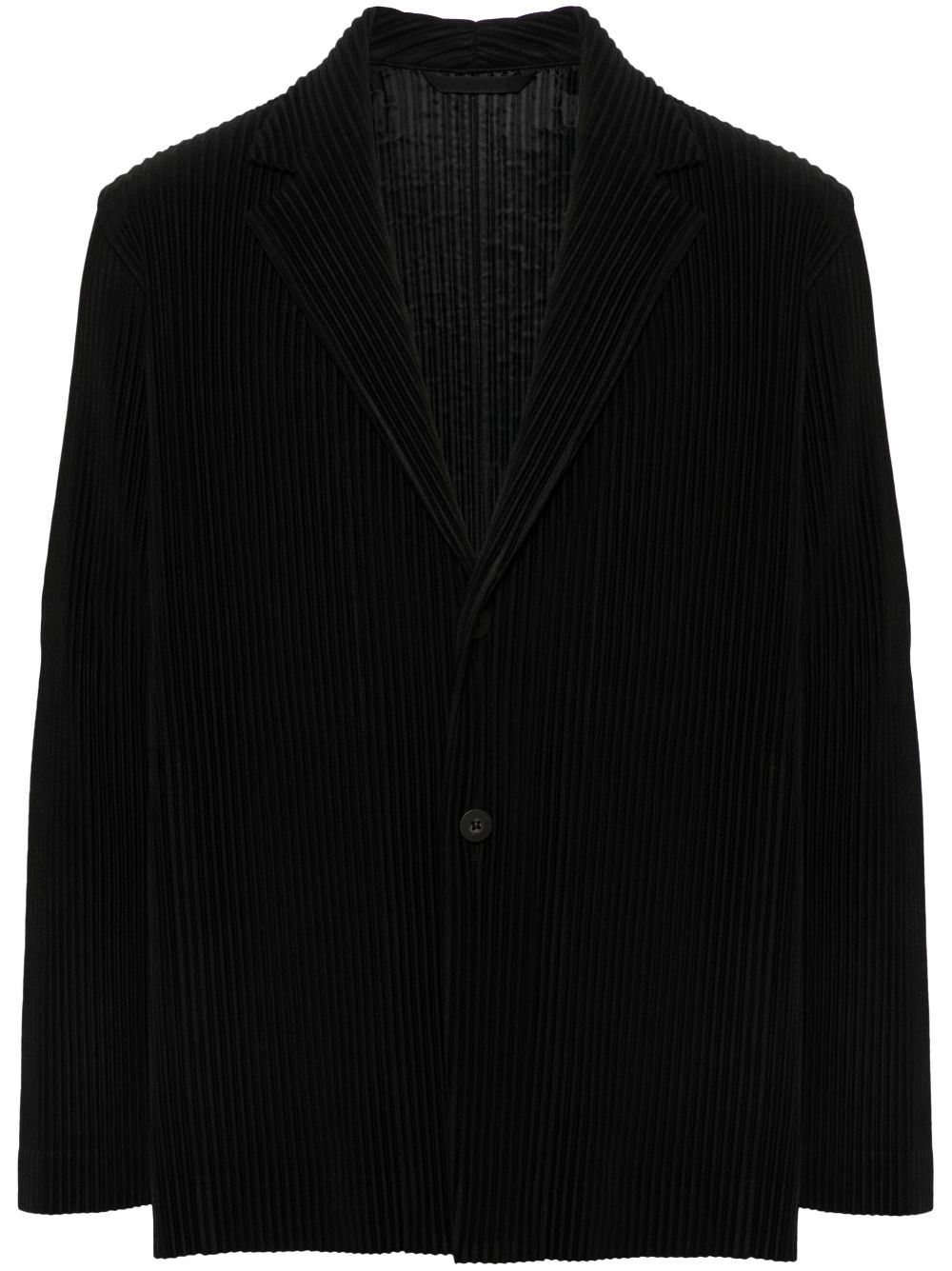 Homme Plissé Issey Miyake plissé blazer - Black von Homme Plissé Issey Miyake