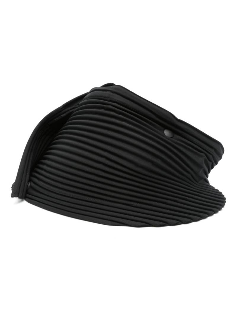 Homme Plissé Issey Miyake plissé hat - Black von Homme Plissé Issey Miyake