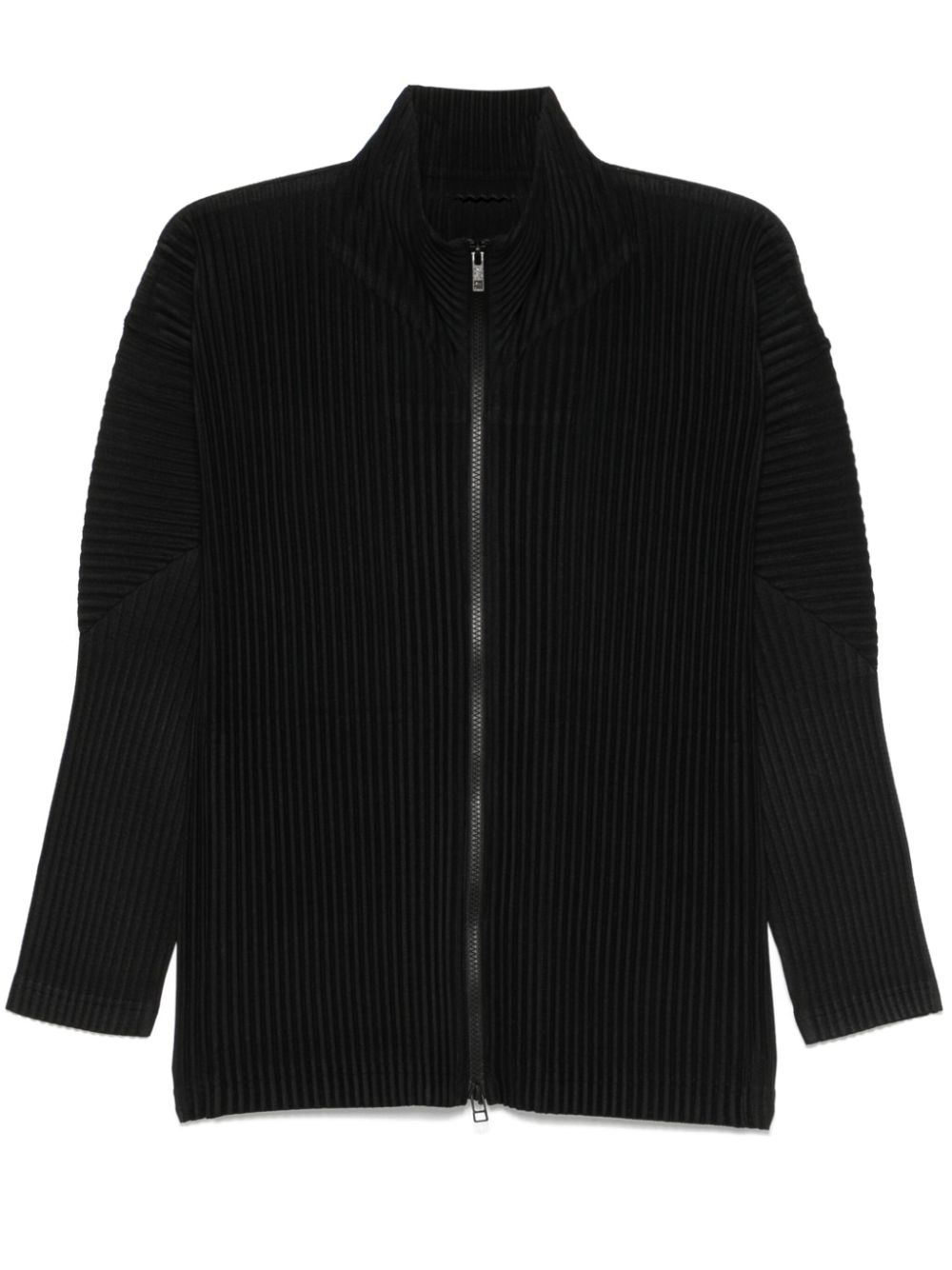 Homme Plissé Issey Miyake plissé jacket - Black von Homme Plissé Issey Miyake