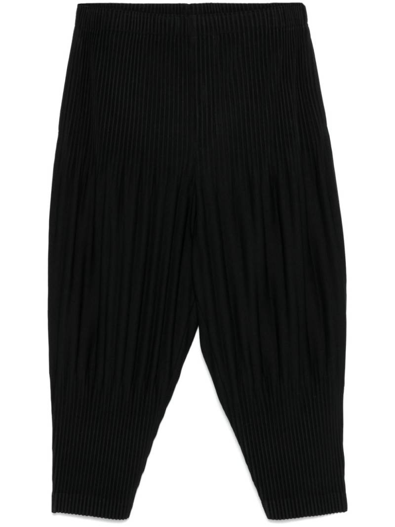 Homme Plissé Issey Miyake plissé trousers - Black von Homme Plissé Issey Miyake