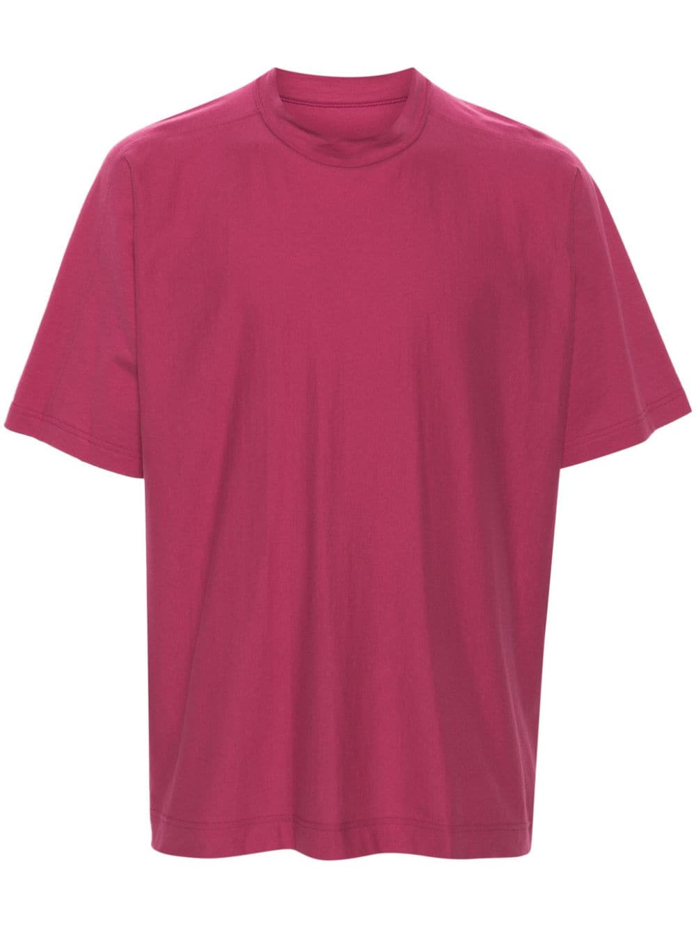 Homme Plissé Issey Miyake short-sleeve cotton T-shirt - Pink von Homme Plissé Issey Miyake