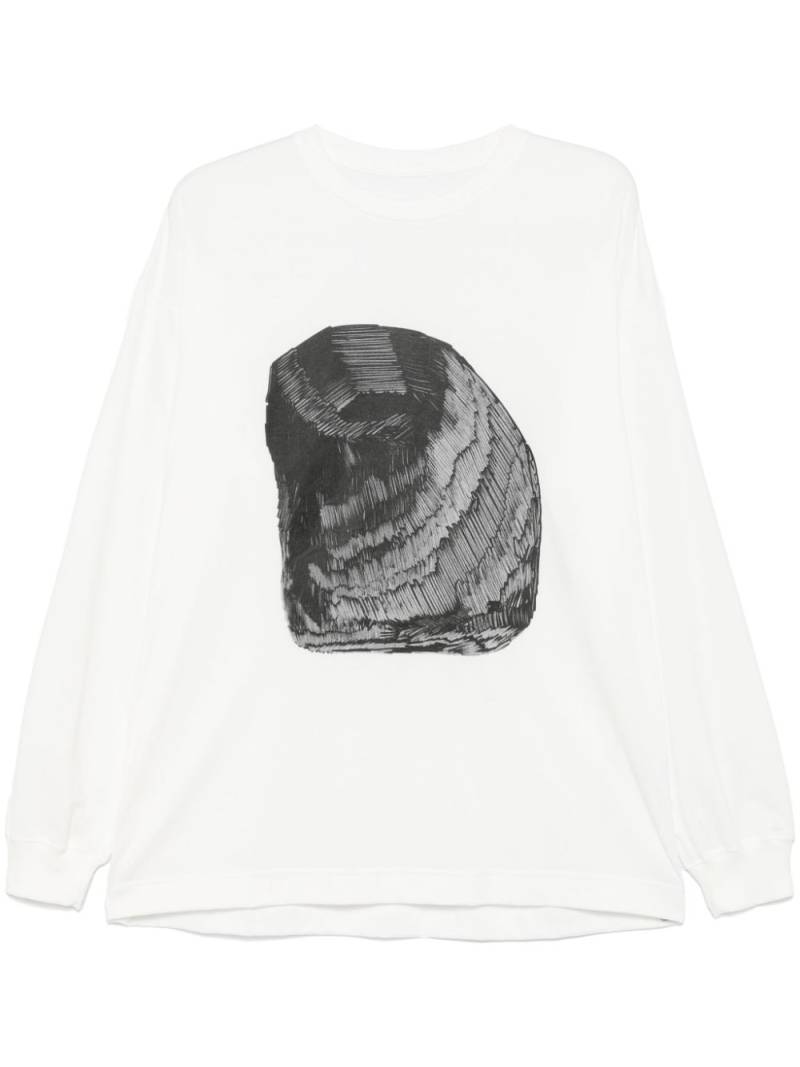 Homme Plissé Issey Miyake x Ronan Bouroullec WB T-shirt - White von Homme Plissé Issey Miyake