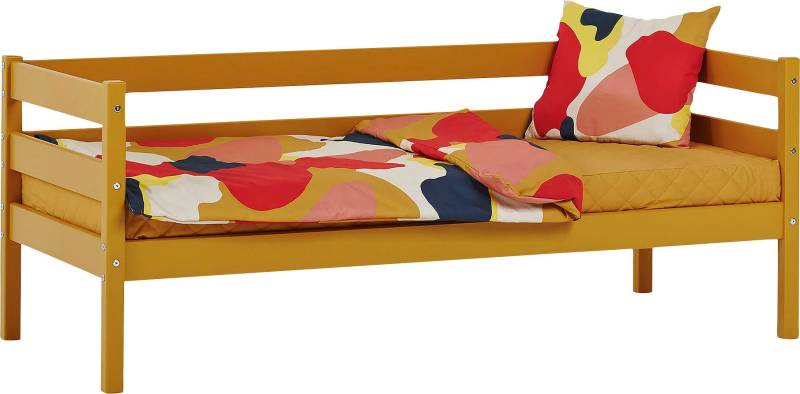 Hoppekids Einzelbett »ECO Comfort Kinderbett, Kiefer Massivholz, Jugendbett inkl. Rollrost«, 70x160 cm, wahlweise in verschieden Farben/ Matratze/ Absturzsicherung von Hoppekids