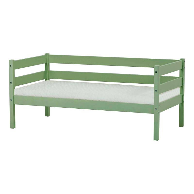 Hoppekids Einzelbett »ECO Comfort Kinderbett, Kiefer Massivholz, Jugendbett inkl. Rollrost«, 70x160 cm, wahlweise in verschieden Farben/ Matratze/ Absturzsicherung von Hoppekids