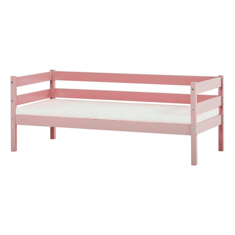 Hoppekids Einzelbett »ECO Comfort Kinderbett, Kiefer Massivholz, Jugendbett inkl. Rollrost«, 70x160 cm, wahlweise in verschieden Farben/ Matratze/ Absturzsicherung von Hoppekids