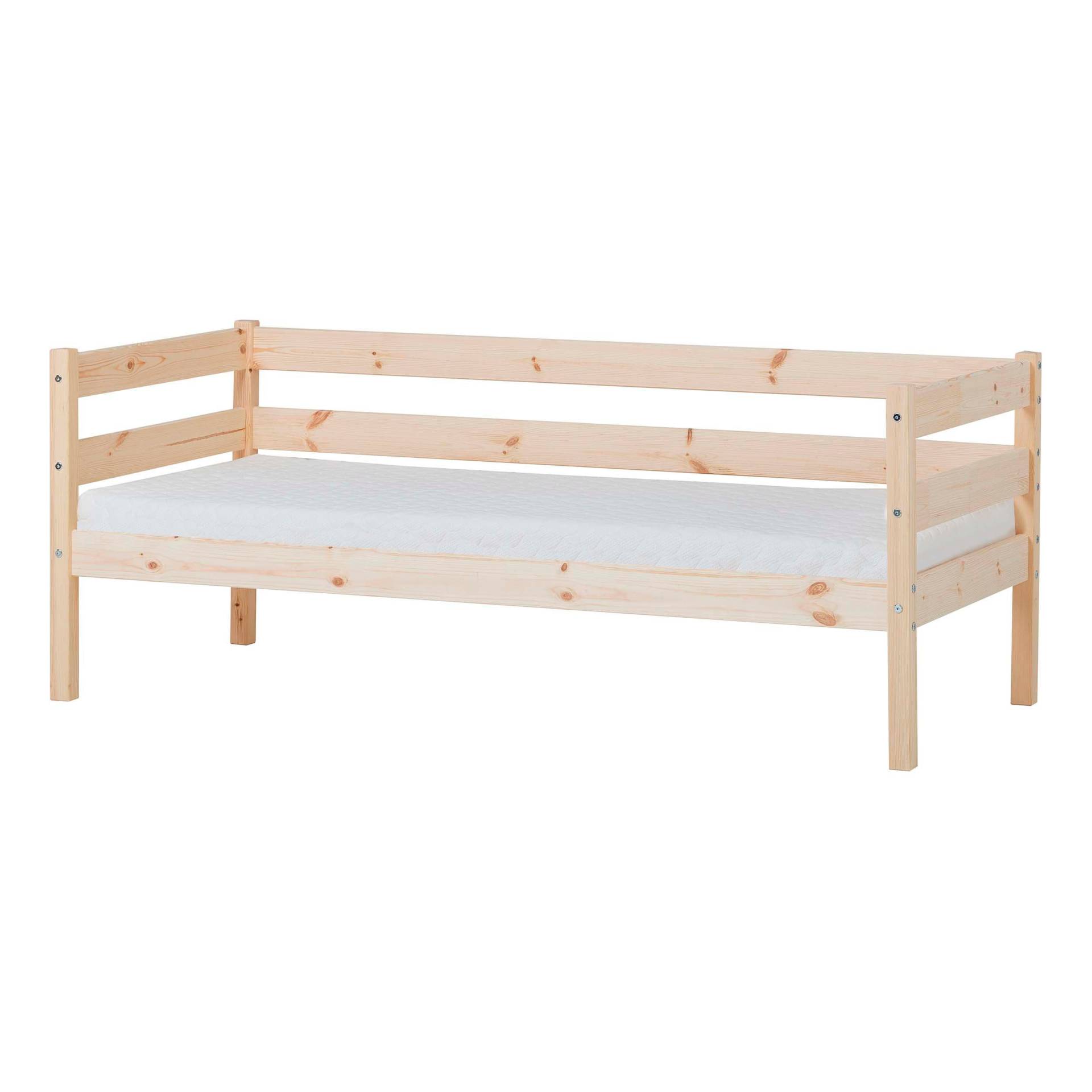 Hoppekids Einzelbett »ECO Comfort Kinderbett, Kiefer Massivholz, Jugendbett inkl. Rollrost«, 70x160 cm, wahlweise in verschieden Farben/ Matratze/ Absturzsicherung von Hoppekids