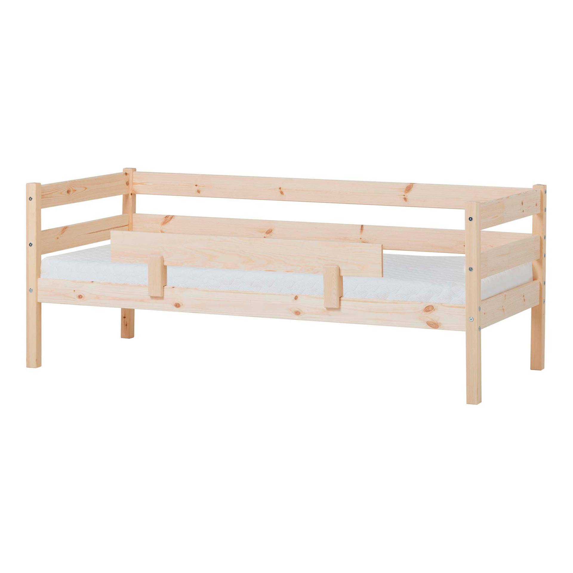 Hoppekids Einzelbett »ECO Comfort Kinderbett, Kiefer Massivholz, Jugendbett inkl. Rollrost«, 70x160 cm, wahlweise in verschieden Farben/ Matratze/ Absturzsicherung von Hoppekids