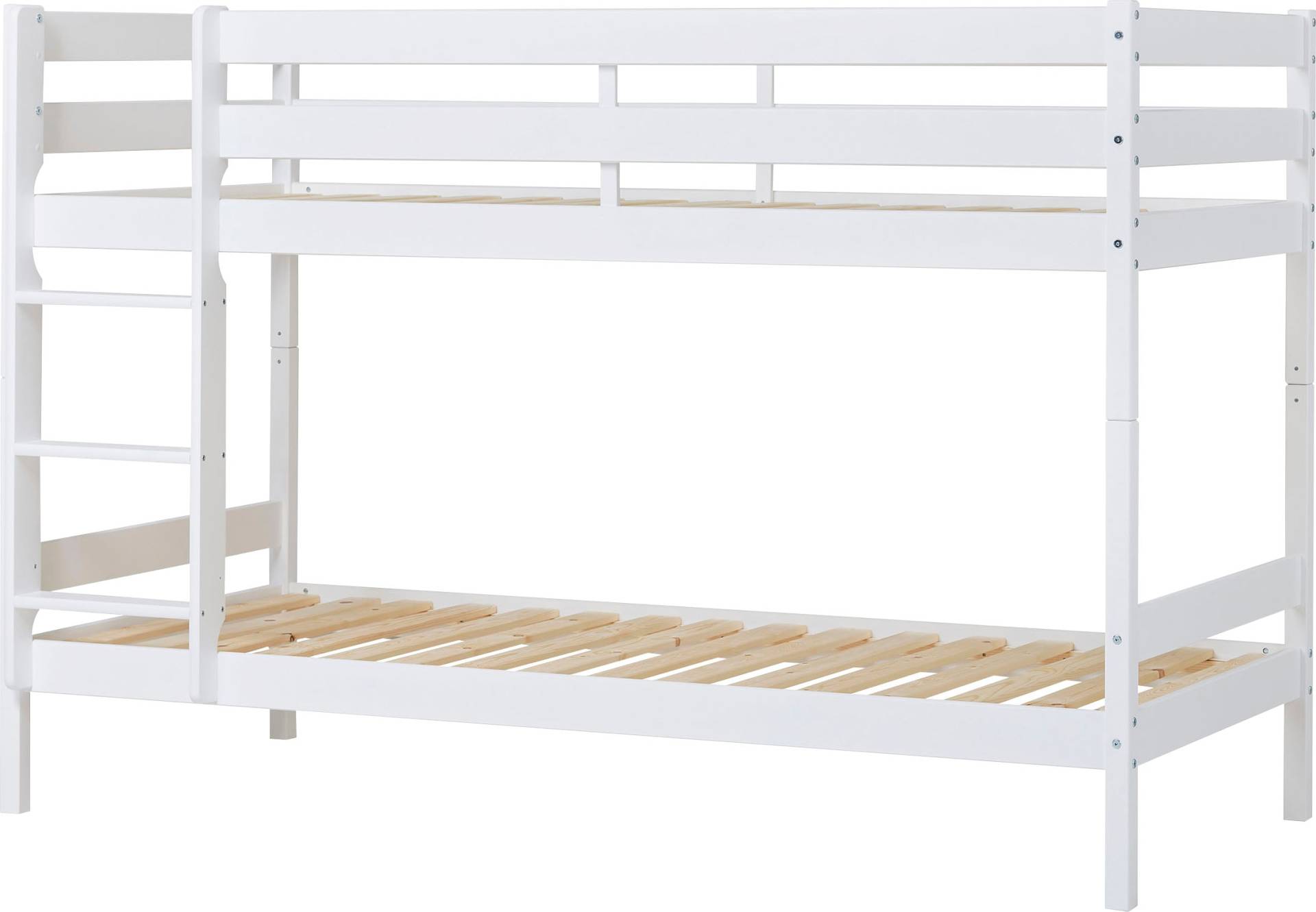 Hoppekids Etagenbett »ECO Comfort Kinderbett 90x200 oder 70x160 aus Massivholz in 4 Farben«, TÜV, FSC und Nordisches Umweltzeichen – wahlweise mit Matratzen von Hoppekids