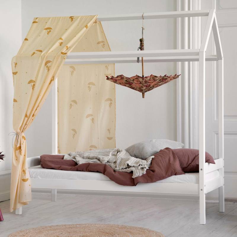 Hoppekids Kinderbett »ECO Dream«, Hausbett mit Dach wahlweise mit Rausfallschutz von Hoppekids