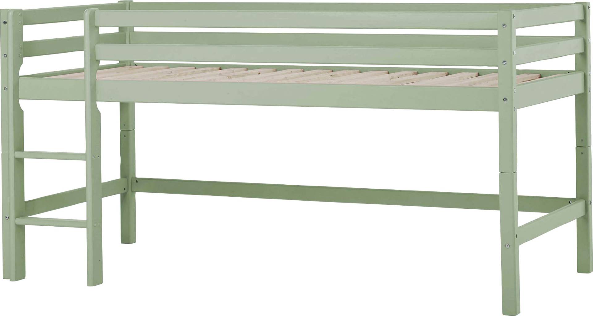 Hoppekids Hochbett »ECO Dream MY COLOR«, 90x200, umbaubar in Einzelbett von Hoppekids