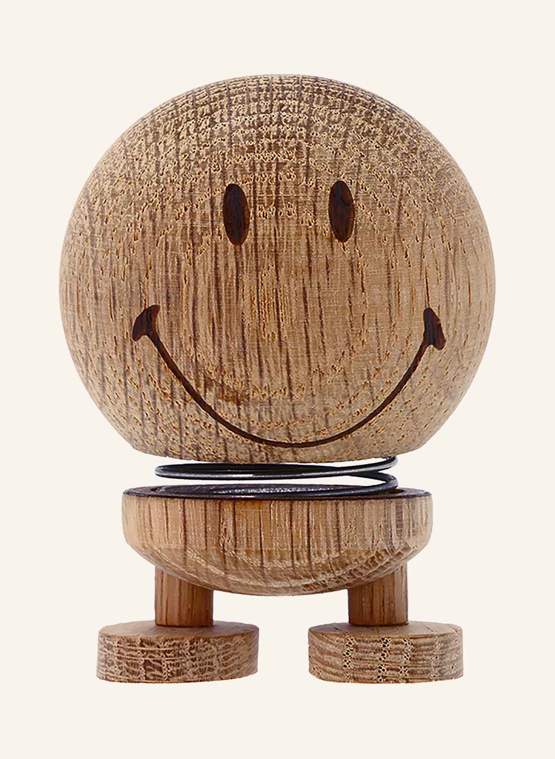 Hoptimist Dekofigur Smiley Small braun von Hoptimist