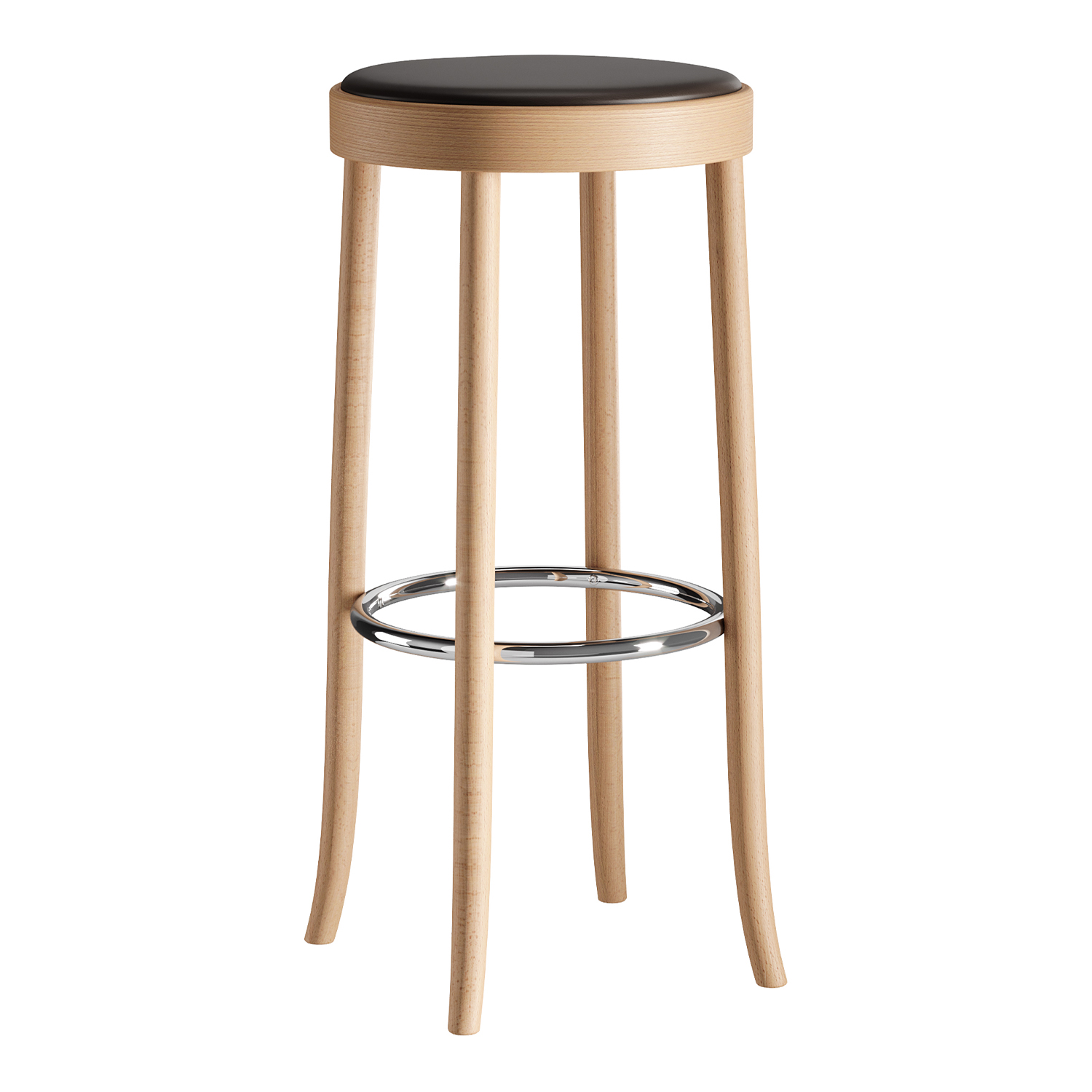 11-373 Select Barhocker, Holz buche schwarz hg203, Bezug leder black 2900 11-373 Select Barhocker, Holz buche schwarz hg203, Bezug leder black 2900 von Horgenglarus