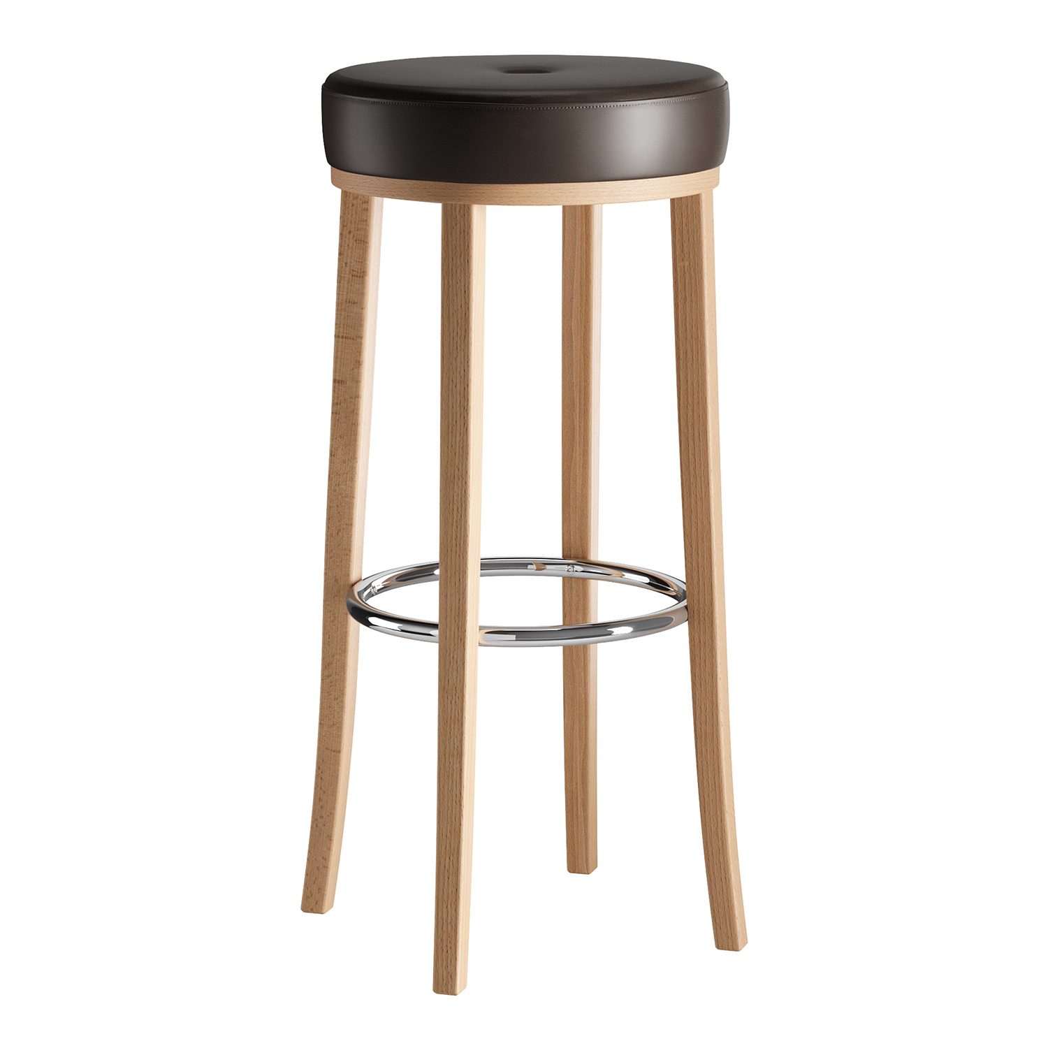 11-853 Omega Barhocker, Holz buche natur hg520, Bezug leder off-white 2110 11-853 Omega Barhocker, Holz buche natur hg520, Bezug leder off-white 2110 von Horgenglarus