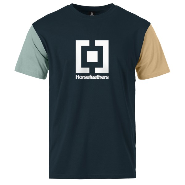 Horsefeathers - Base - T-Shirt Gr L blau von Horsefeathers