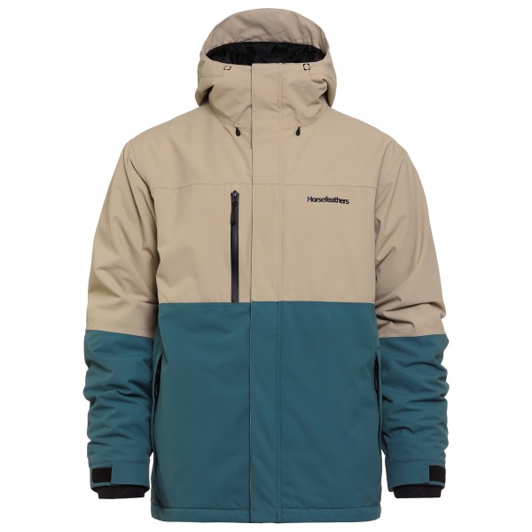 Horsefeathers - Track Jacket - Skijacke Gr L blau/beige von Horsefeathers