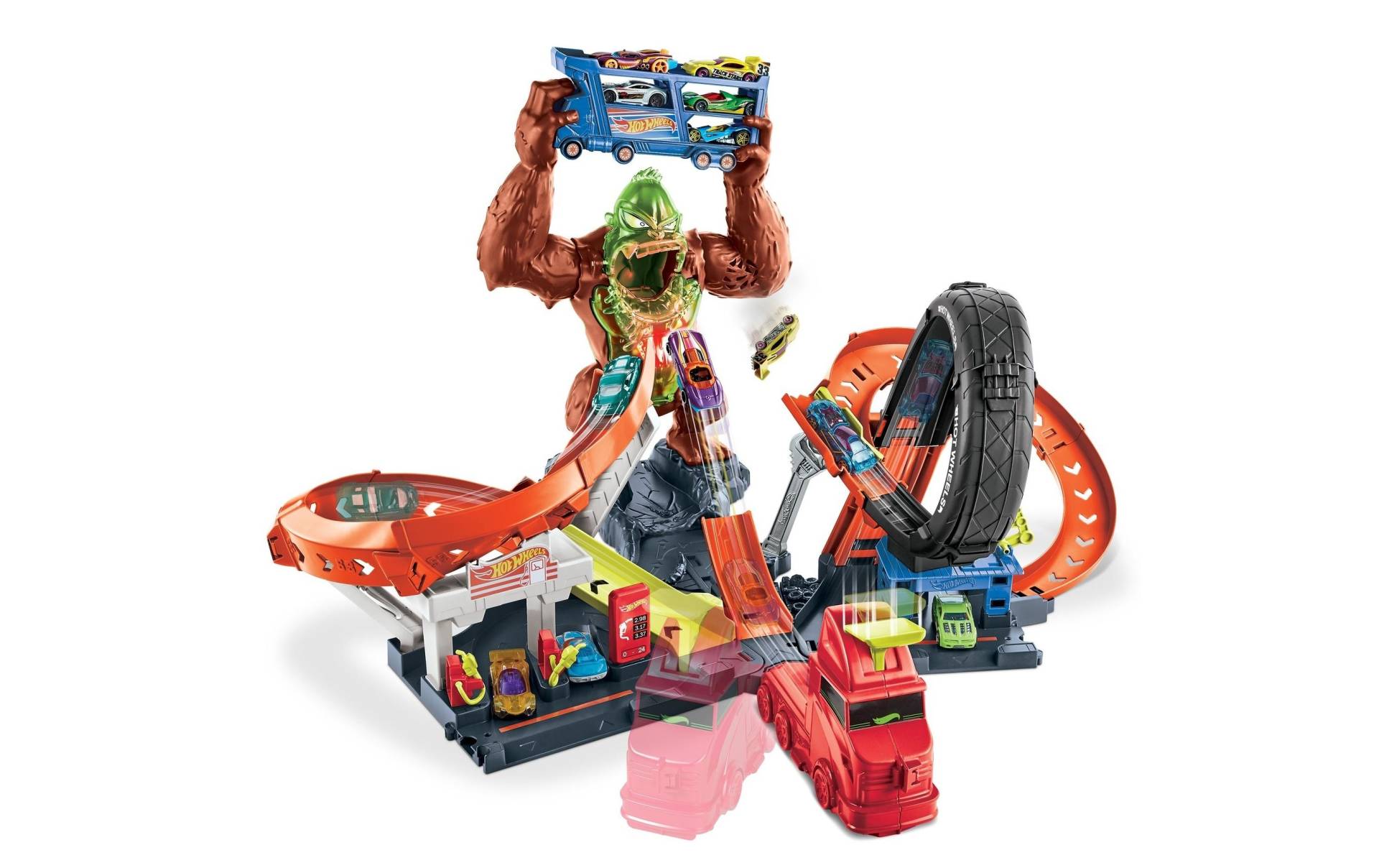 Hot Wheels Autorennbahn »City Slam Gorilla« von Hot Wheels