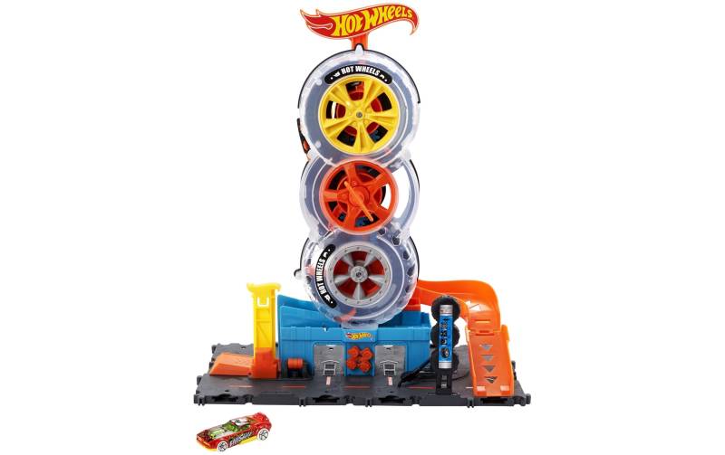 Hot Wheels Autorennbahn »Super Reifen Shop« von Hot Wheels