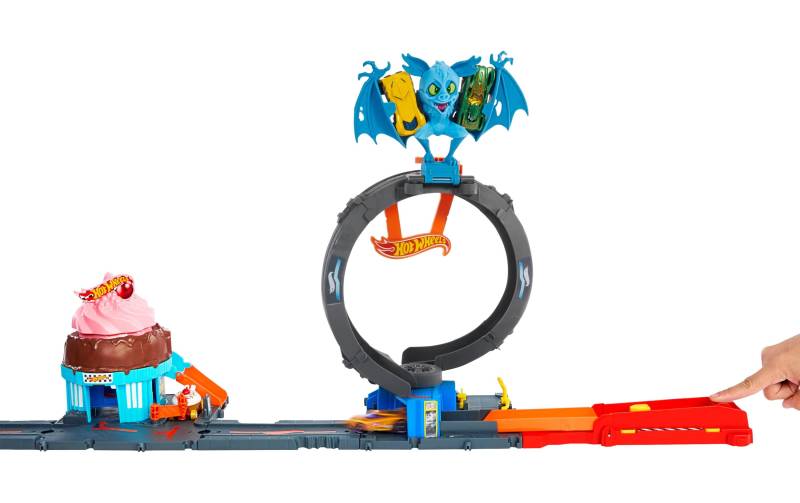 Hot Wheels Konstruktions-Spielset »Action Cars Hot Wheels City Nemesis Bat vs Tire Shop« von Hot Wheels